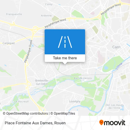 Place Fontaine Aux Dames map