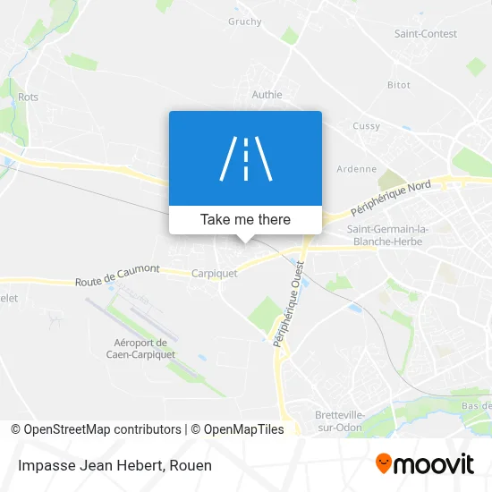 Impasse Jean Hebert map