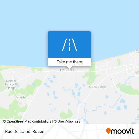 Mapa Rue De Lutho