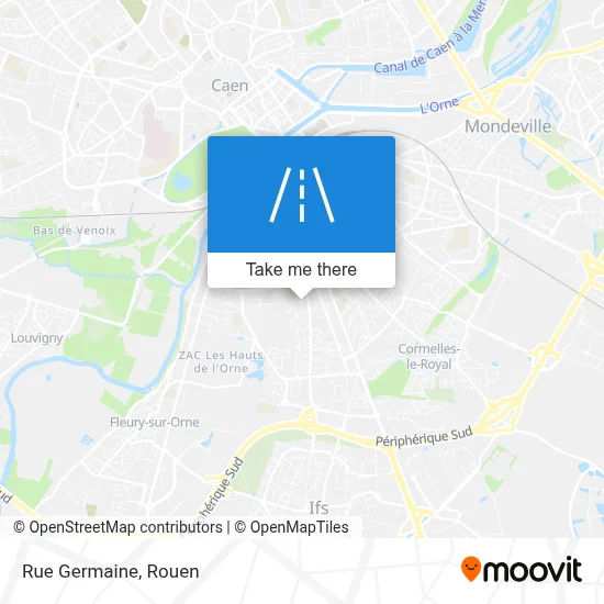 Rue Germaine map
