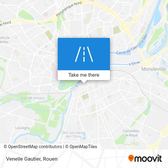 Venelle Gautier map