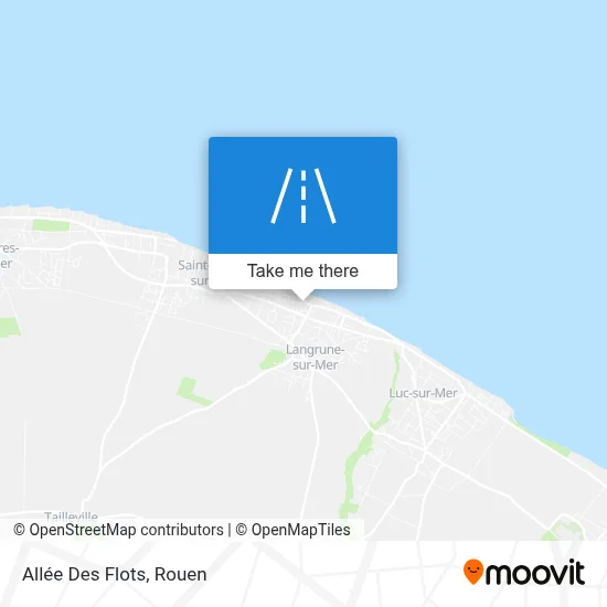 Allée Des Flots map