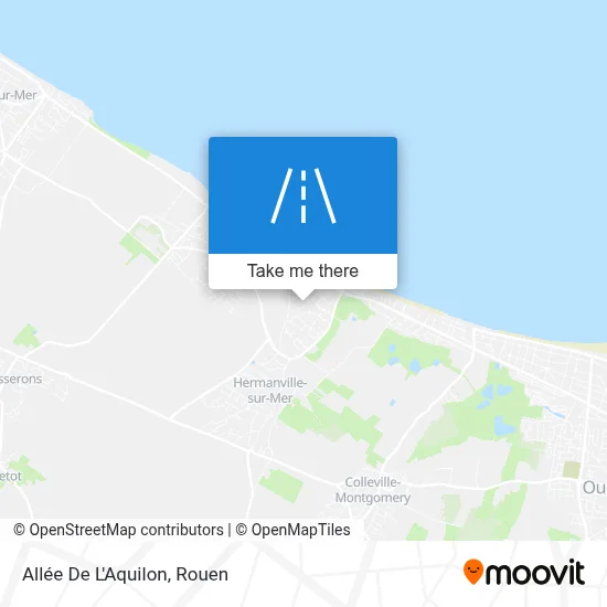 Allée De L'Aquilon map