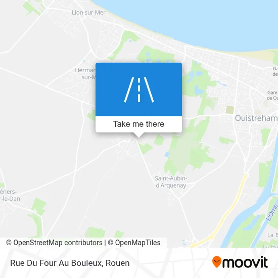 Rue Du Four Au Bouleux map