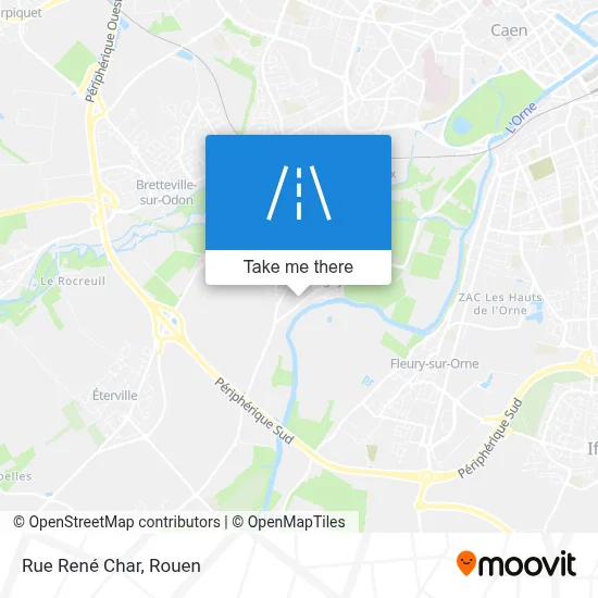 Mapa Rue René Char