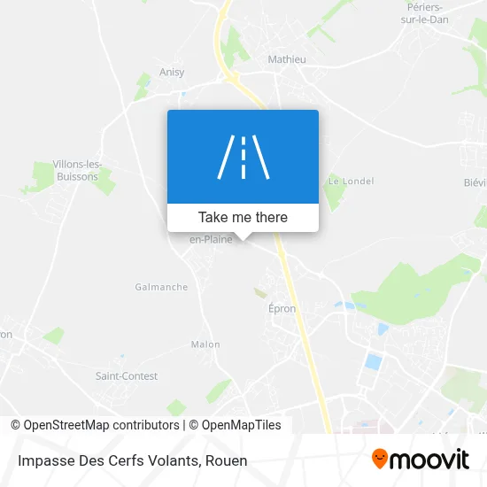Impasse Des Cerfs Volants map