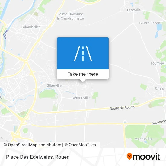 Place Des Edelweiss map