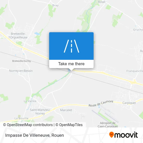 Impasse De Villeneuve map