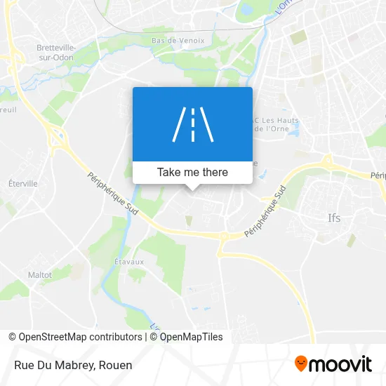 Rue Du Mabrey map