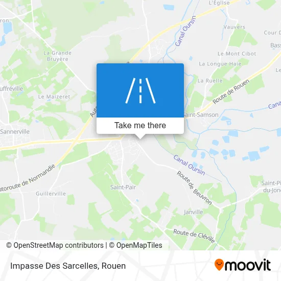 Impasse Des Sarcelles map