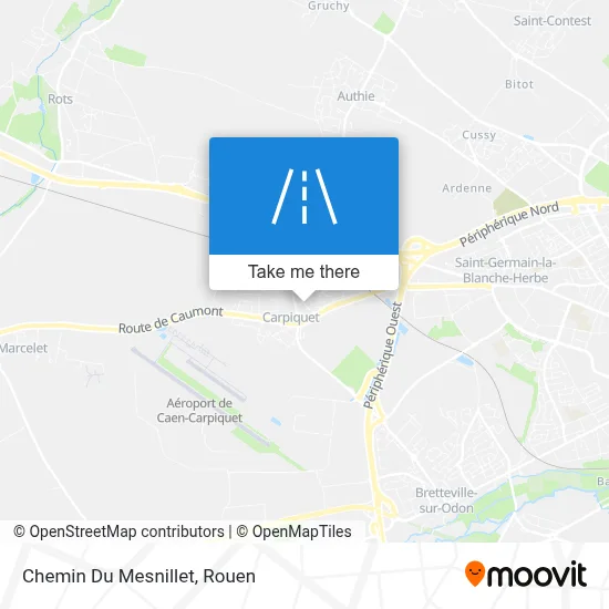 Chemin Du Mesnillet map