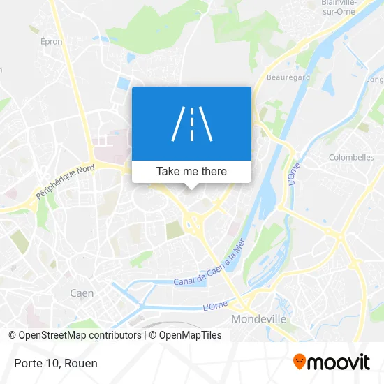 Porte 10 map
