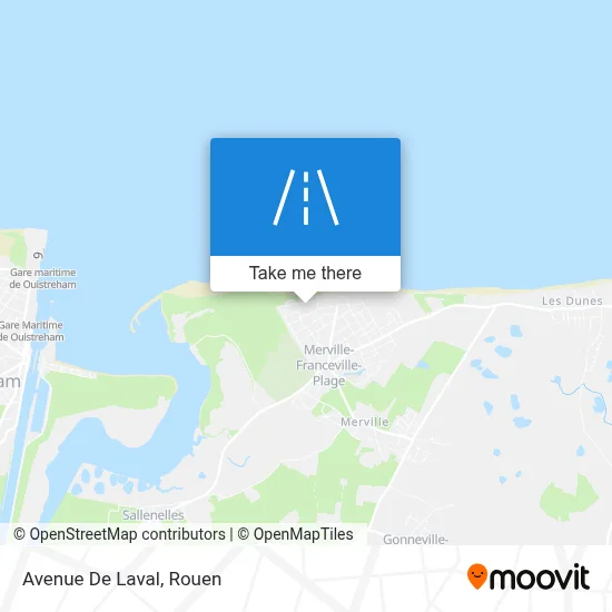 Avenue De Laval map