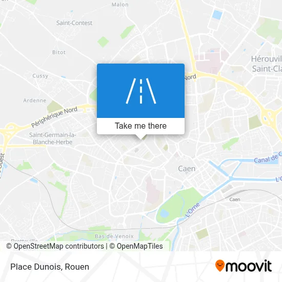 Place Dunois map