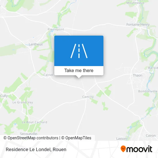 Residence Le Londel map