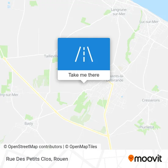 Rue Des Petits Clos map