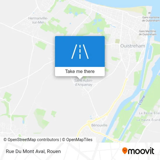 Rue Du Mont Aval map