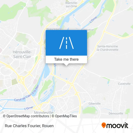 Rue Charles Fourier map