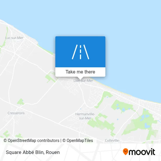 Square Abbé Blin map