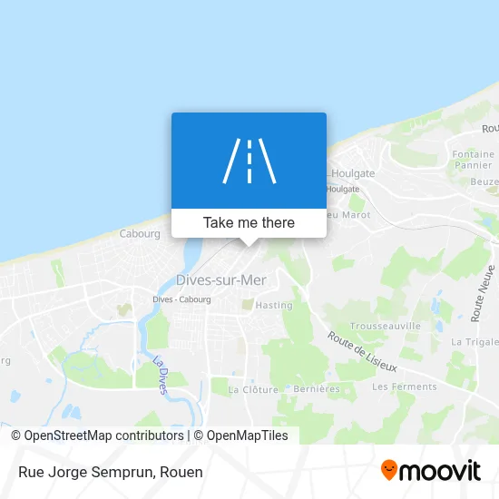 Rue Jorge Semprun map