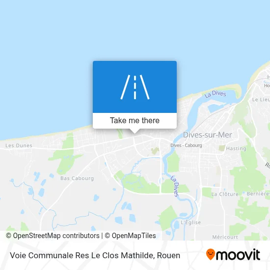 Voie Communale Res Le Clos Mathilde map