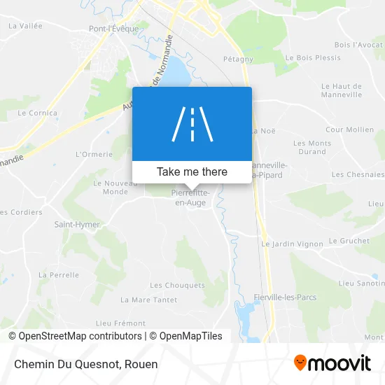 Chemin Du Quesnot map