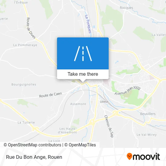 Rue Du Bon Ange map