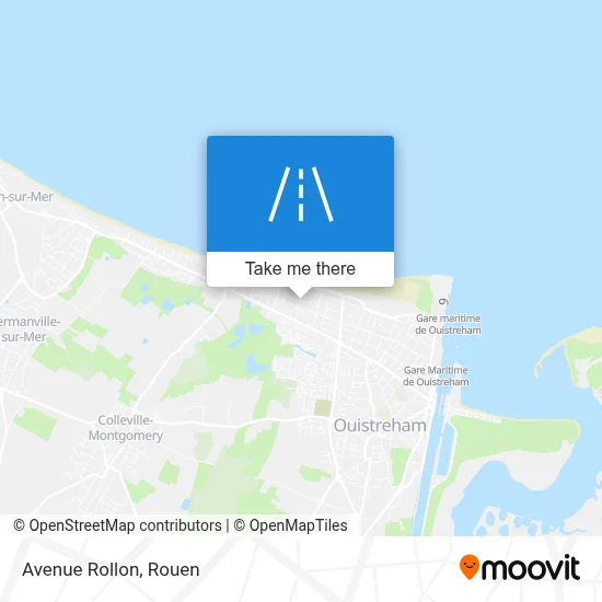 Avenue Rollon map