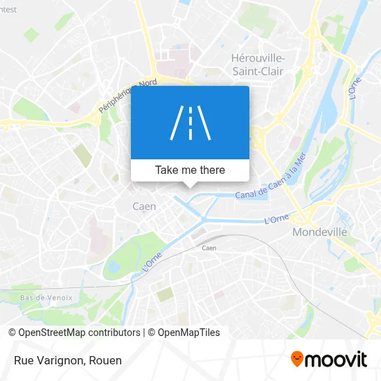 Rue Varignon map