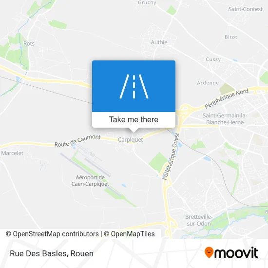 Rue Des Basles map