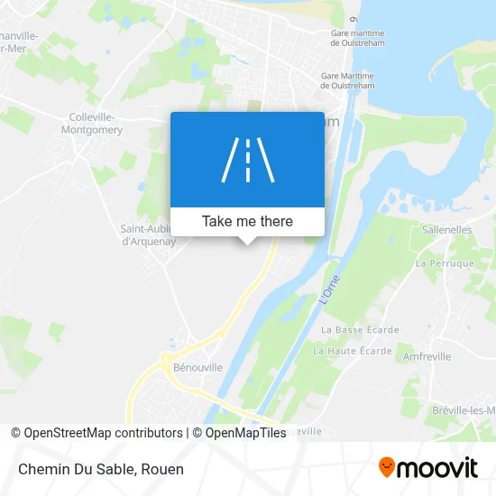 Chemin Du Sable map