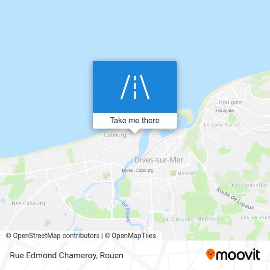 Rue Edmond Chameroy map