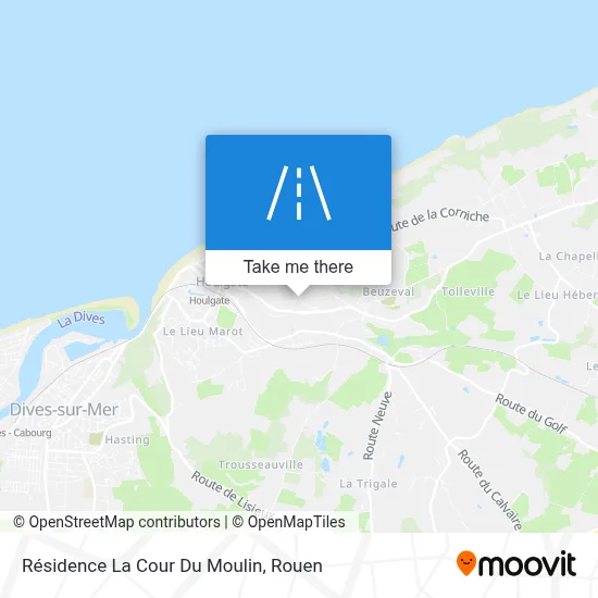 Résidence La Cour Du Moulin map