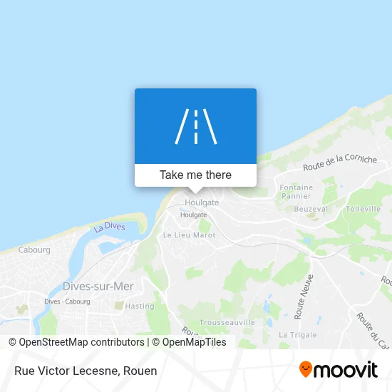 Rue Victor Lecesne map