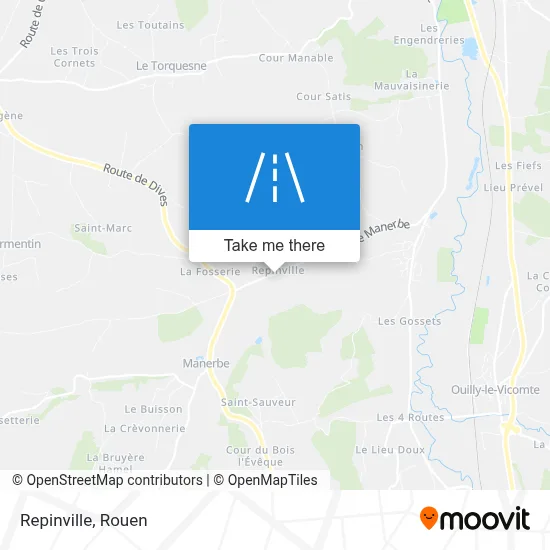 Repinville map
