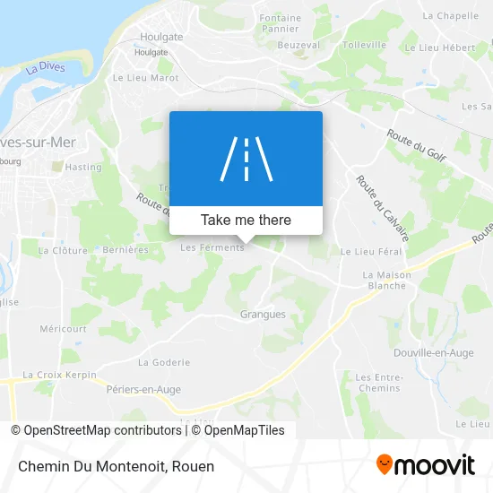 Chemin Du Montenoit map