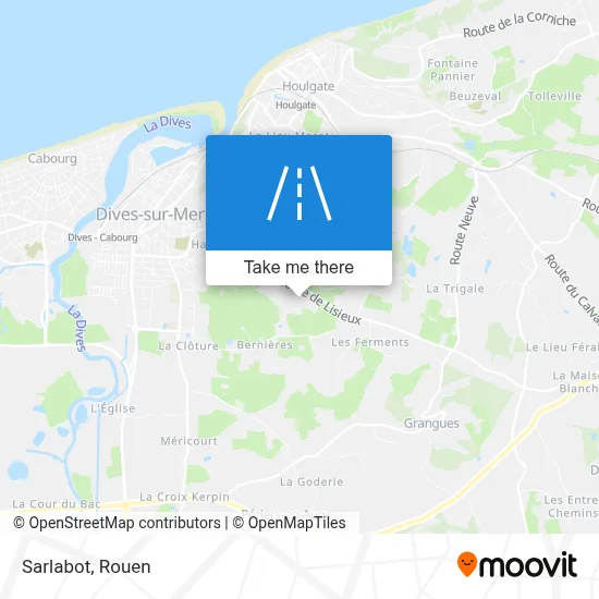 Mapa Sarlabot