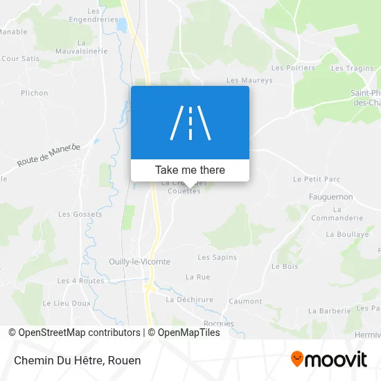 Chemin Du Hêtre map