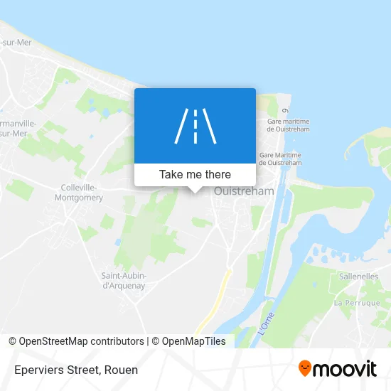 Rue Des Eperviers map