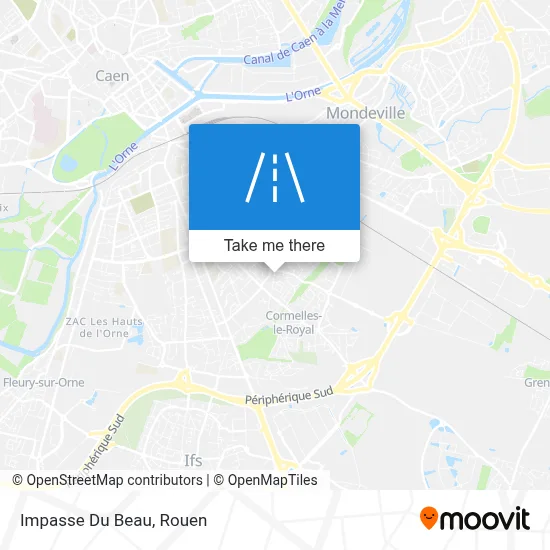 Impasse Du Beau map