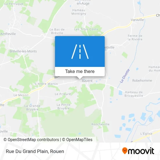 Rue Du Grand Plain map