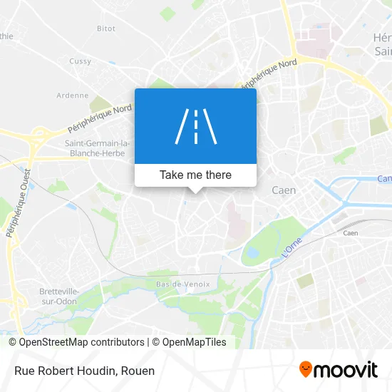 Rue Robert Houdin map