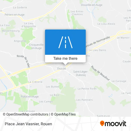 Place Jean Vasnier map