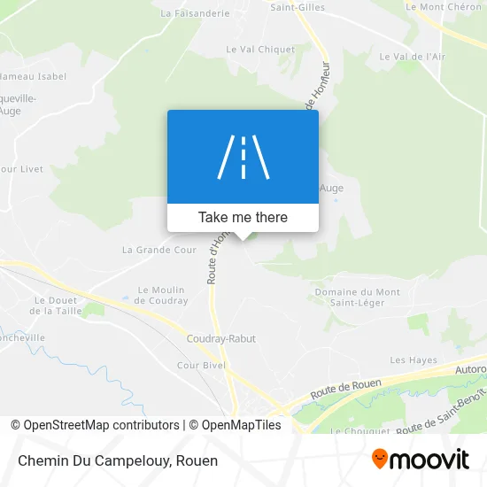 Chemin Du Campelouy map