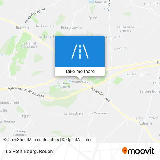 Le Petit Bourg map