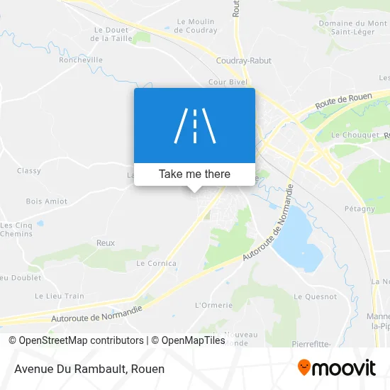 Avenue Du Rambault map