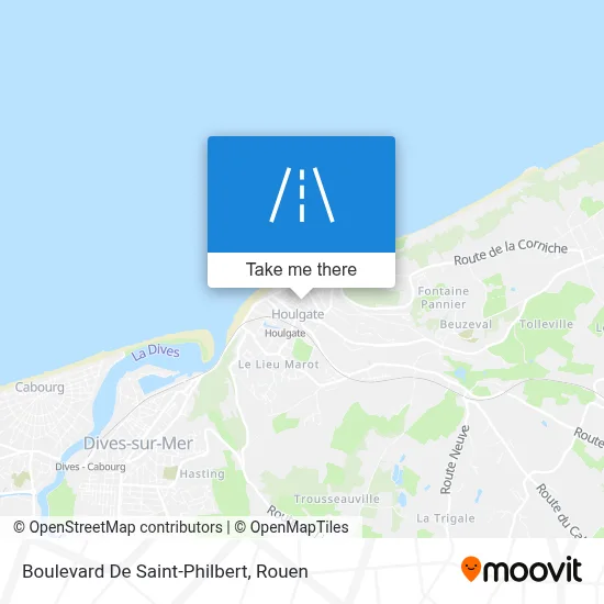 Boulevard De Saint-Philbert map