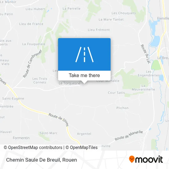 Chemin Saule De Breuil map
