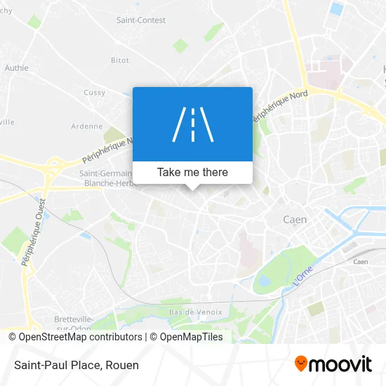 Place Saint-Paul map