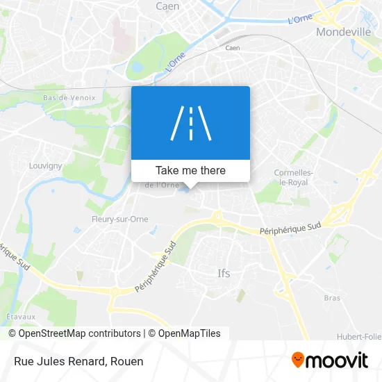 Rue Jules Renard map